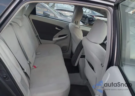 2011 Toyota Prius Three из США, поврежденный, VIN JTDKN3DU4B1408524